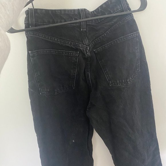 Zara Wide Legged Ripped Jeans - Picture 6 of 7